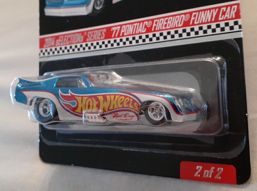 ホットウィール RLC 77PONTIAC FIREBIRD FUNNY CAR RLC sELECTIONs: '77 PONTIAC FIREBIRD FUNNY CAR – ORANGE