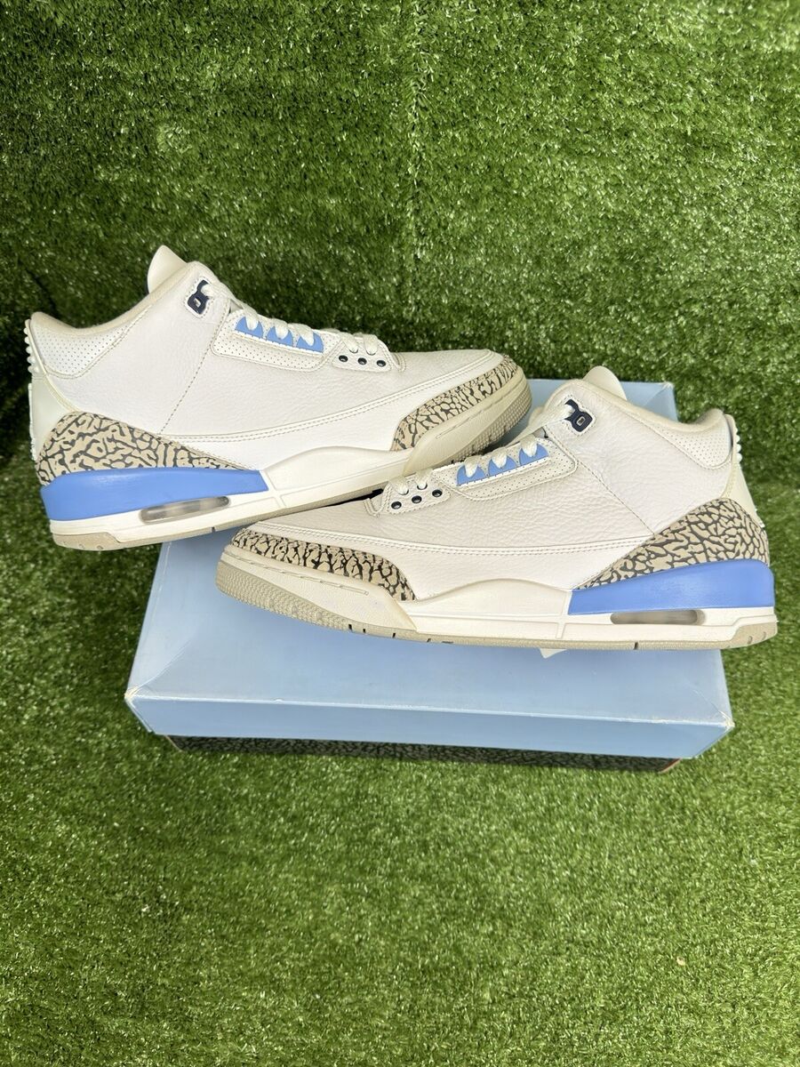 Nike Air Jordan 3 Retro UNC Size 12 CT8632-104 OG Cement Nike Air Jordan 3 Retro UNC Size 12 CT8632-104 OG Cement