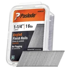 Paslode Finishing Nail 650230 20 Degree Angled Galvanized 16 Gauge 2 000 per Box