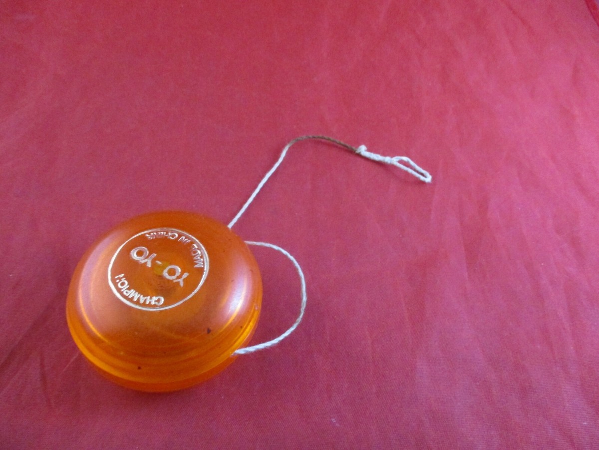 Champion Yo-Yo Vintage Retro Orange Collectible Yoyo Yo-Yo Toy | eBay