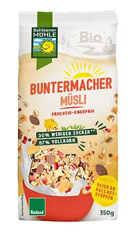 Bohlsener Mühle Buntermacher Müsli - fruchtig knusprig 350g - Bild 1 von 1