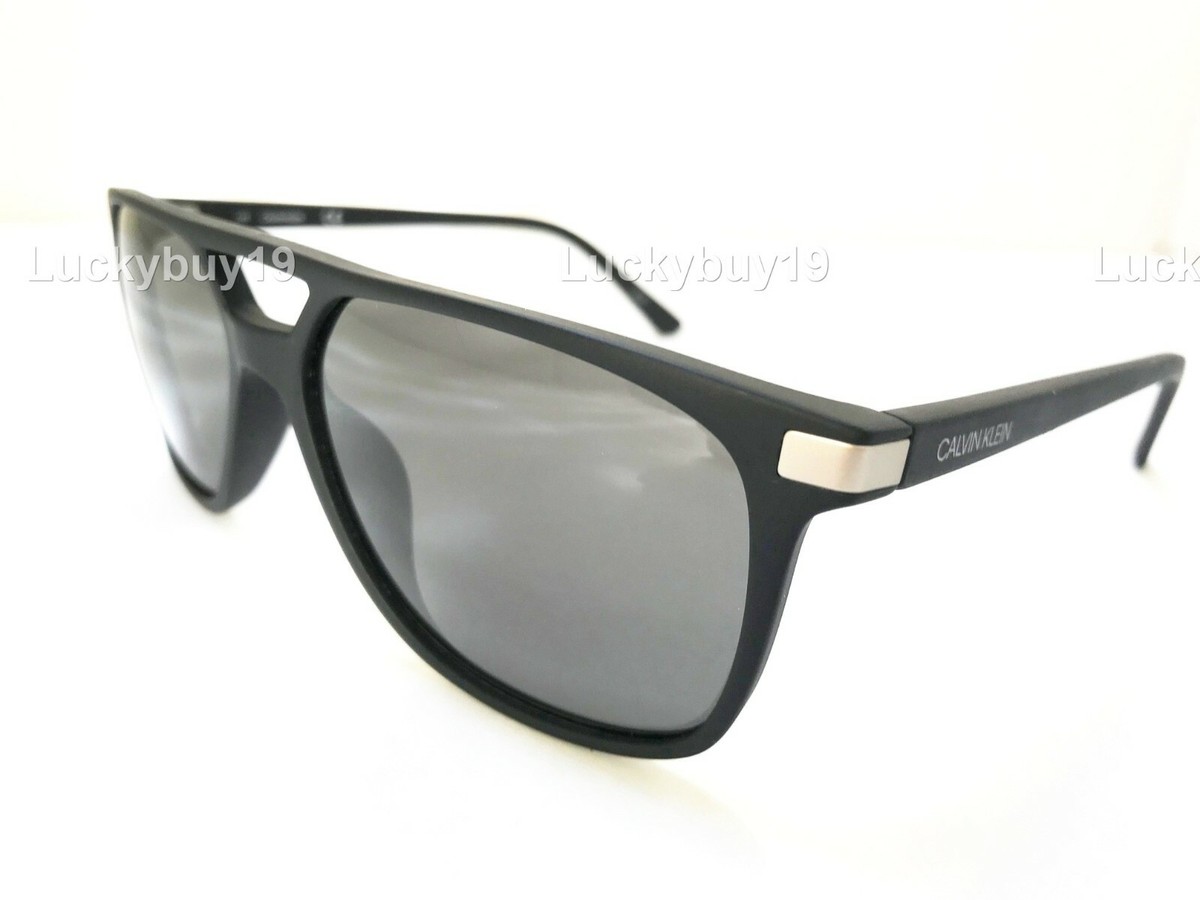 NWT Calvin Klein CK19525S Black Mat Men Sunglasses Gift Idea  display picture 2