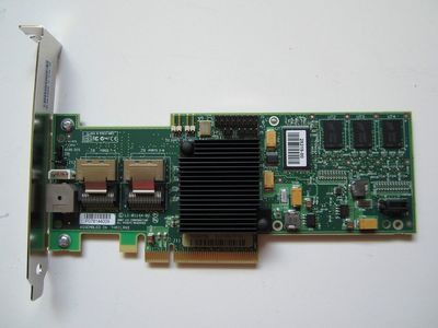 LSI00187 LSI MegaRAID PCI-e SATA/SAS Raid Controller 8708EM2/128MB RAID0/1/10