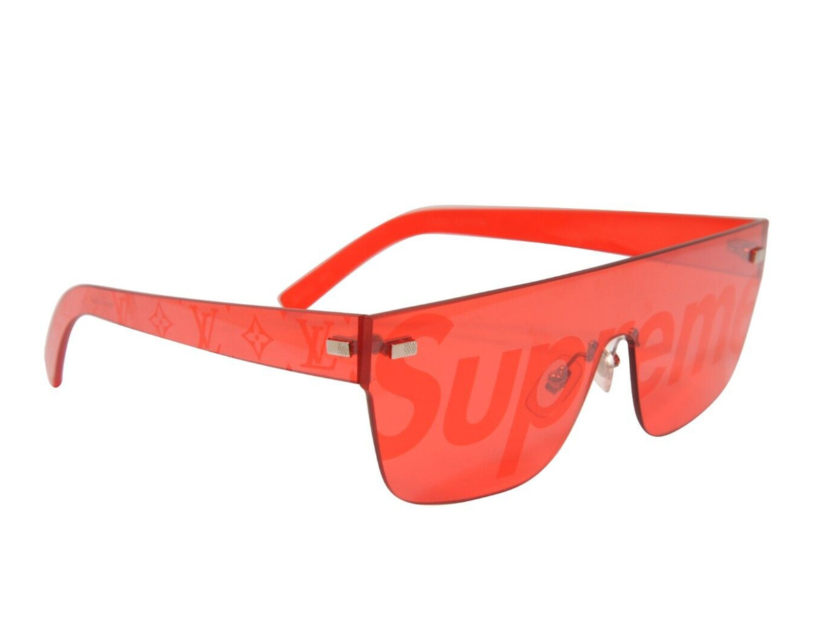 Supreme x Louis Vuitton Eyewear Mask Sunglasses Red - MM - Vuitton - Pack -  Bag - M51136 – dct - Monogram - ep_vintage luxury Store - Back - Montsouris  - Louis