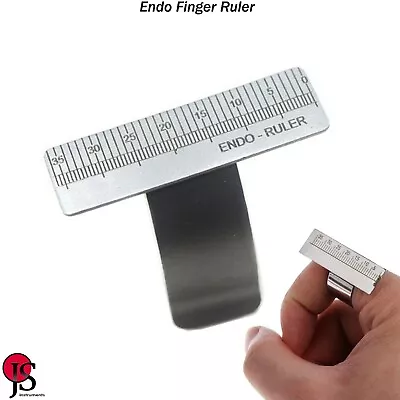 MEDSPO Dental Endo Finger Ruler Measuring Gauge Span Endodontic Scale Measure Ring