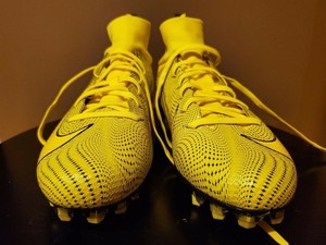 yellow air cleats