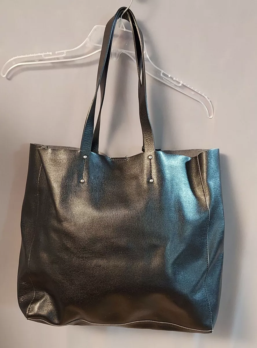Pulicati leather sales tote bag