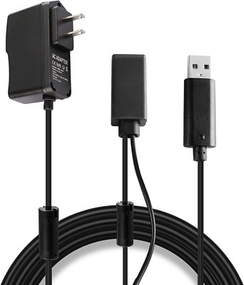 Kinect Adapter for Xbox 360, USB to AC Power Supply PC Adapter Compatible wit...