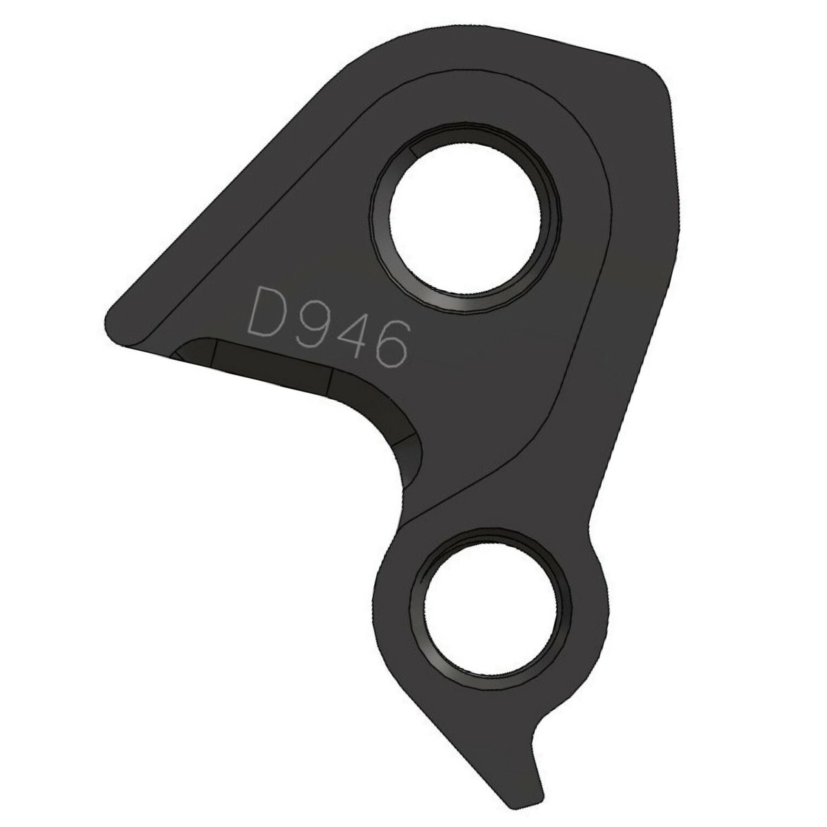 Cintre Dérailleur Arrière Pilo Pour Santa Cruz Stigmata/Quincy - Alu 6061 - Noir