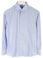 SUITSUPPLY Shirt Men S Extra Slim Fit Patterned Cutaway Formal Button Up Cotton