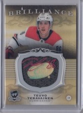 2018-19 Upper Deck The Cup Brilliance Autograph Teuvo Teravainen Auto Carolina