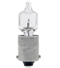 Osram 5W 12V T2-3/4 Halogen BA9s/Mini Bayonet Base Lamp, for Littlites