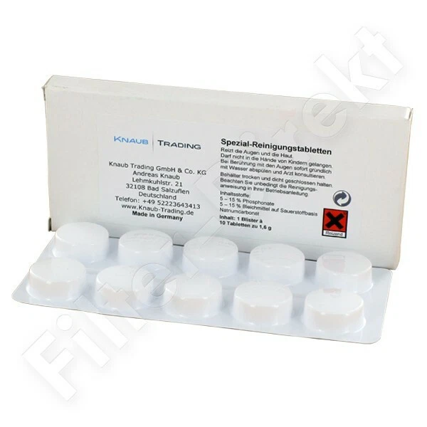 (0,66€/1Stk) Filtronix Kaffeefettlöser alternativ zu Philips Saeco CA6704/99