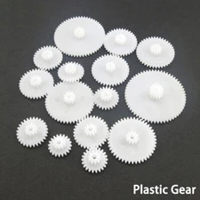 Double-layer Gear 0.5 Module Reduction Gear Precise Plastic Gear Multiple Sizes