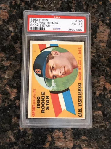 1960 Topps Carl Yastrzemski #148 Baseball Card PSA 4