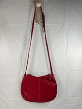 ili New York  Leather Crossbody RED