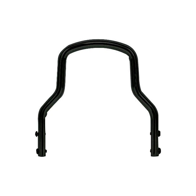 Sissy Bar Ronde 5,5" Haute, Noire, Pour Harley-Davidson Softail, Dyna, Sportster - Photo 1/1