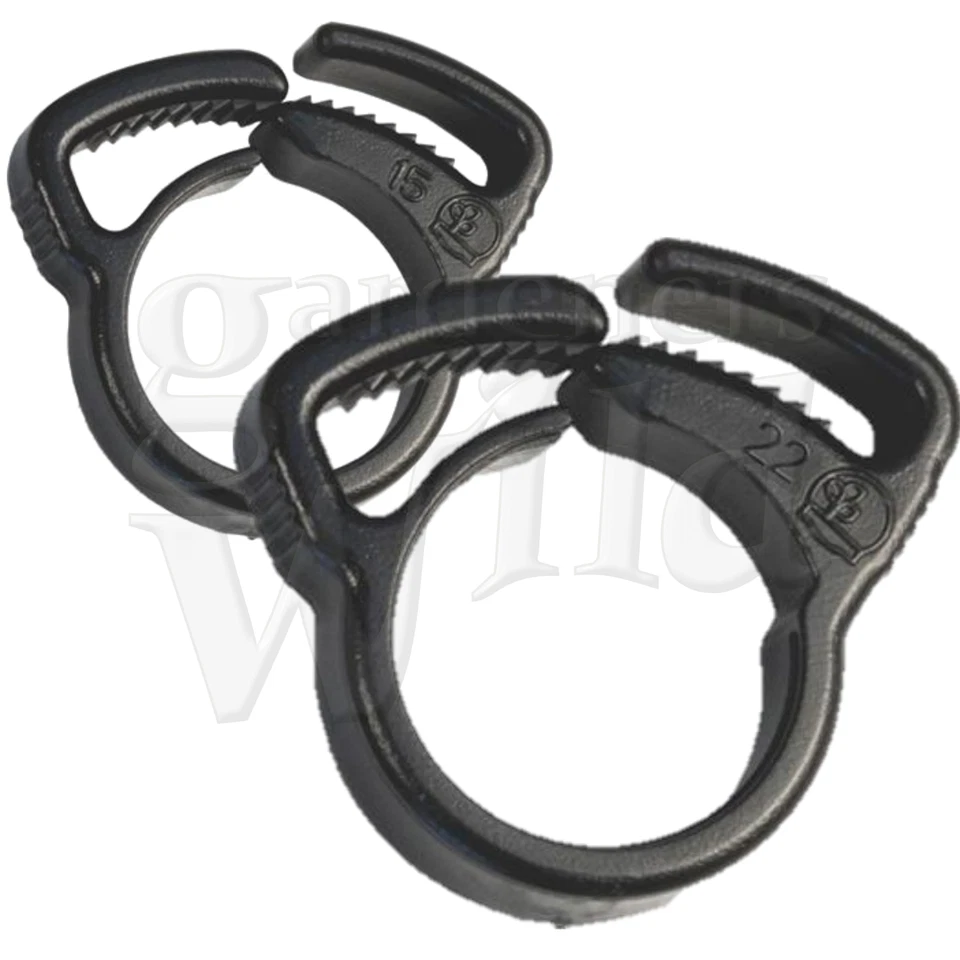 Antelco Ratchet Clamp Pipe Hose Clip 13/19/16/23 mm Irrigation Pipe Barb Fitting