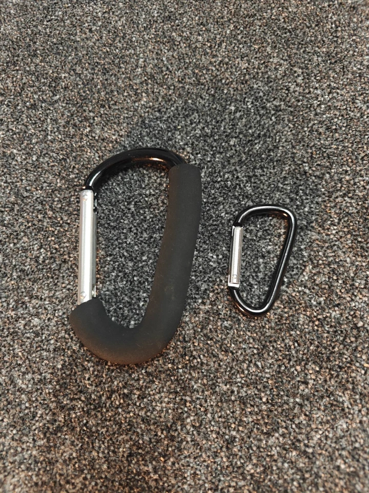 Mosquetón Bebé Cochecito Clips Cochecito Bolsa Ganchos Carrito Cochecito Caminante Foto 2 de 3