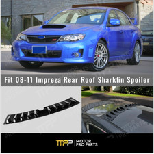Shark Fin Vortex Generator Rear Roof Car Spoiler Wing For 2008-11 Subaru Impreza