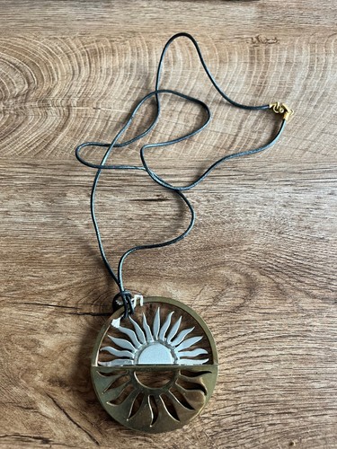 Collier Ancien Chaîne Avec Pendentif - Modèle N668 - Occasion - Bijou Vintage