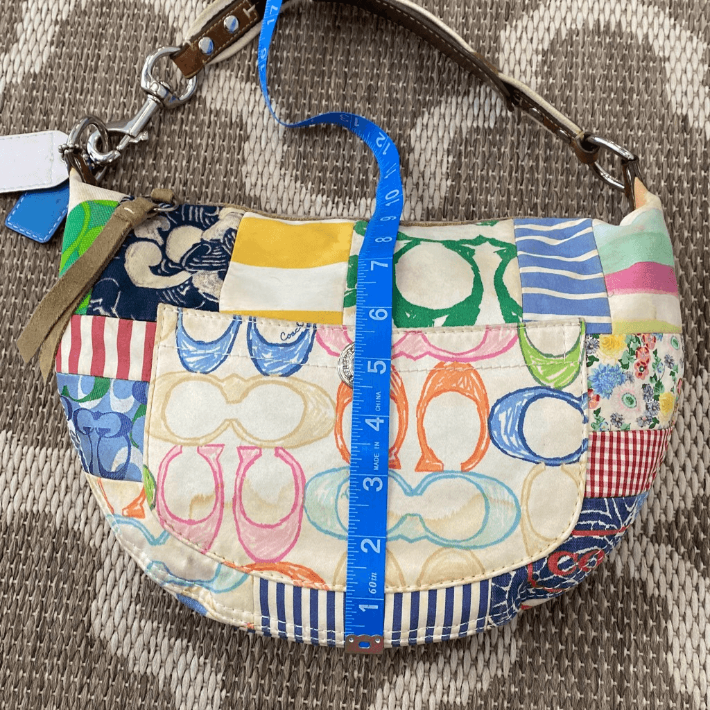 [RARE]OG y2k Coach Hamptons コーチ ショルダーバッグ Coach Y2K patchwork Hamptons hobo bag | eBay