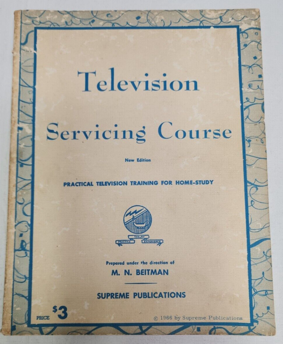Howard W. Sams TV Servicing Guide Arranged by Trouble Symptoms Photofact Pu.1965