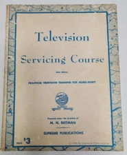 Howard W. Sams TV Servicing Guide Arranged by Trouble Symptoms Photofact Pu.1965
