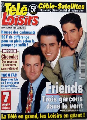 Mag 2000: FRIENDS (MATT LeBLANC_MATTHEW PERRY)_EMMANUELLE BOIDRON_WILL SMITH