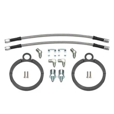 Wilwood 12” Flexline Brake Hose Kit W/ Clamp-On Tab