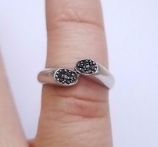 Sterling Silver Marcasite Ring