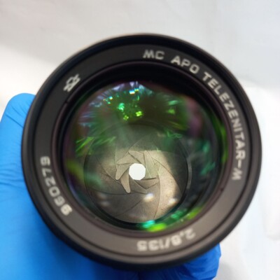 Super RARE KMZ MC APO Telezenitar-M 135mm f2.8 Lens М42 #960279