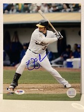 Nick Swisher Signed Oakland Athletics 8x10 Photo PSA/DNA