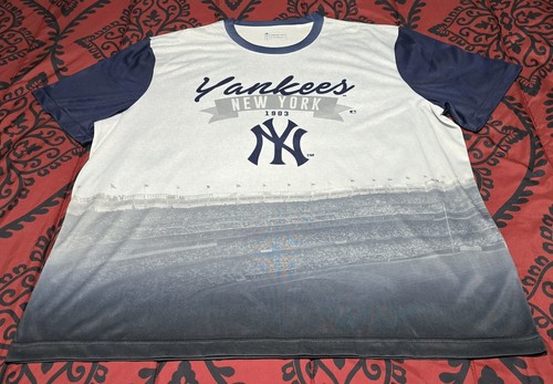 NEW YORK YANKEES MLB BASEBALL T-SHIRT 2XL GENERAL MERCHANDISE POLYESTER  - Bild 1 von 7
