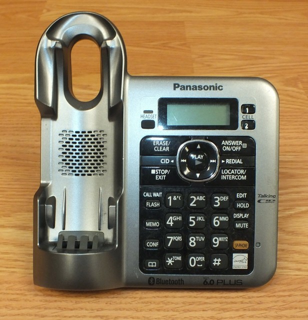 Panasonic (KXTG7641) Dect 6.0 Plus Bluetooth Cordless Phone Base