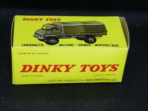 French Dinky Toys 821 Mercedes-Benz Unimog Near Mint Boxed (A) - Picture 18 of 18
