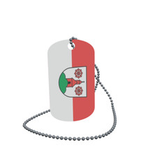 Dog Tag Flag Winding in Elztal Dog Tag Aluminium 30 x 50mm