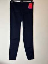 Spanx Shapewear Leggings Size L Black Seemless Stretch Comfort NWT