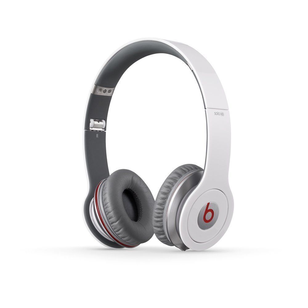 Beats by Dr. Dre Solo HD - On-Ear Headphones (White) (BT ON SOLOHD WHT)