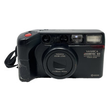 Yashica Zoomtec 60 35mm Point and Shoot Film Camera 38-60mm Kyocera For Parts