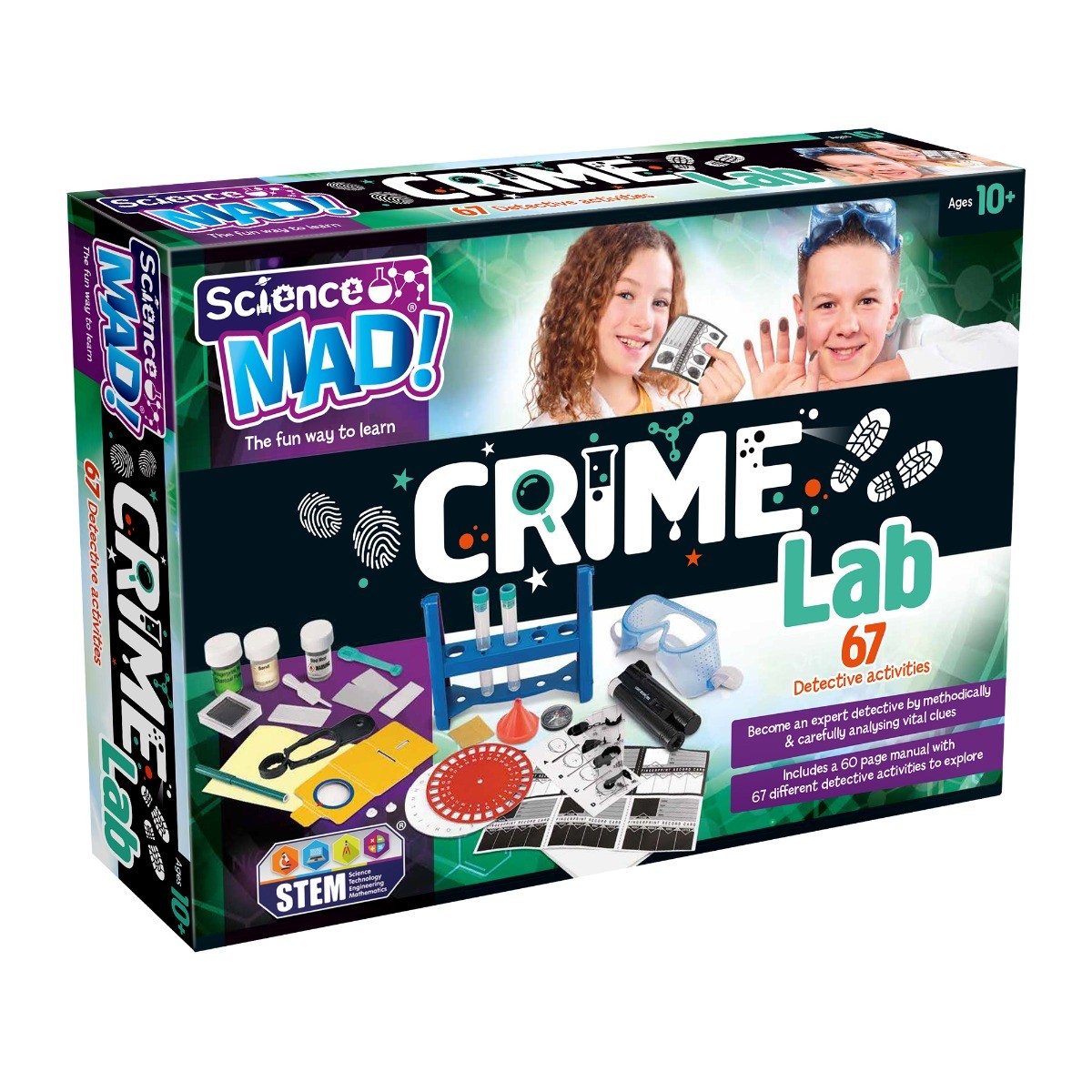 Science Mad Crime Lab Activity Set