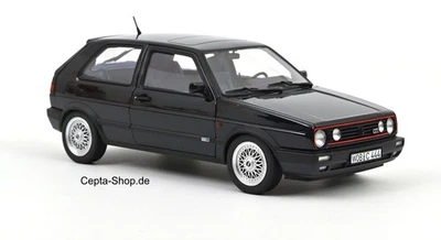 + Volkswagen VW Golf 2 GTI Edition Blue Modèle 1:18 NOREV 188583 - Photo 1/4