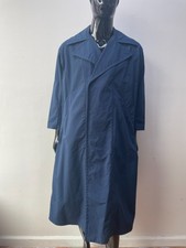 Issey Miyake Plantation Indigo Trench Coat - Size M