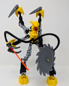 Lego Hero Factory 7168 DUNKAN BULK & 6229 XT4:  Complete Figures