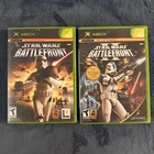 Star Wars: Battlefront I & II (Microsoft Xbox Original, 2005) CIB & Tested
