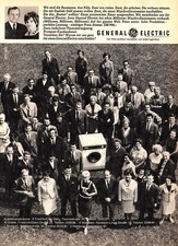 3w8514/ Reklame / Werbung aus 1966 &ndash; Waschmaschinen von GENERAL ELECTRIC