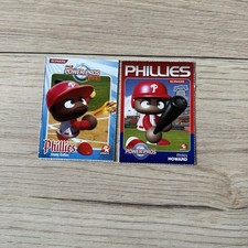 Konami MLB Power Pros 2008 Card Bundle 2k Sports Ryan Howard & Jimmy Rollins