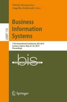 Business Information Systems Witold Abramowicz