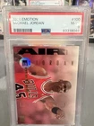 SkyBox 1994-95 Emotion Michael Jordan #100 PSA 9 Chicago Bulls Basketball Card
