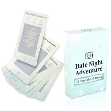 40 Creative Date Night Card Games for Couples ? 12.5 cm x 8 x 0.1 cm, 40-1 